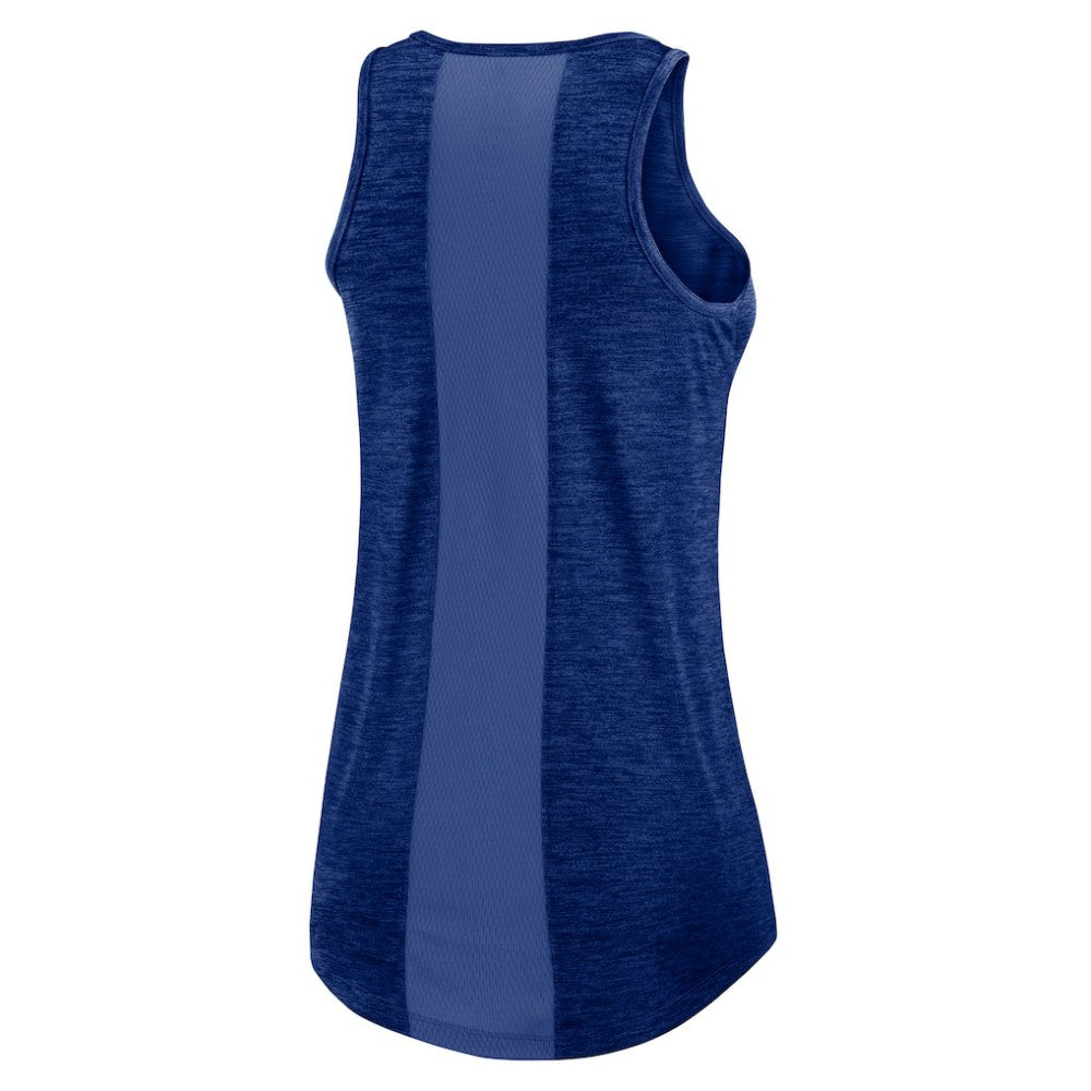 Chicago Cubs Nike Women's Logo Fade High Neck Performance Tank Top for sale