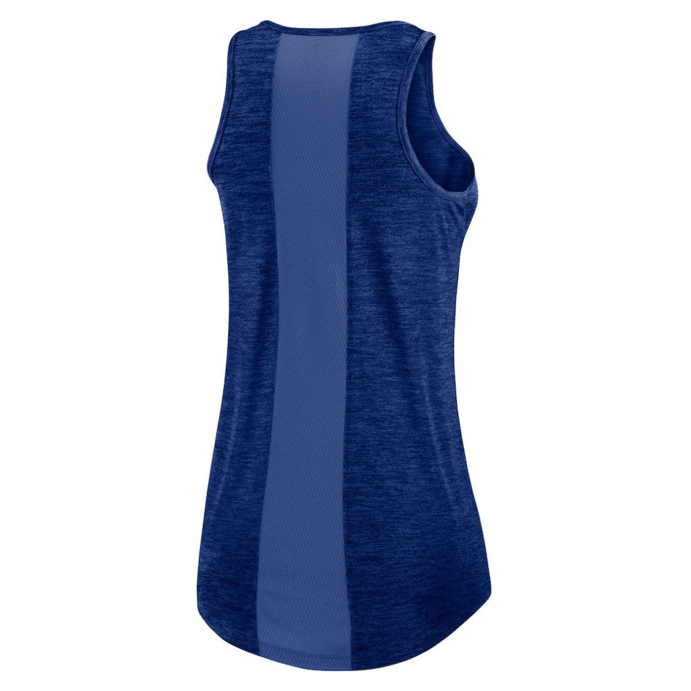 Los Angeles Dodgers Nike Women's Logo Fade High Neck Performance Tank Top for sale