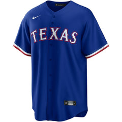 Texas Rangers Nike Alternate Replica Team Logo Jersey Online