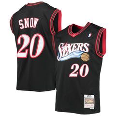 Mitchell & Ness Eric Snow Philadelphia 76ers 2000/01 Hardwood Classics Swingman Jersey Black