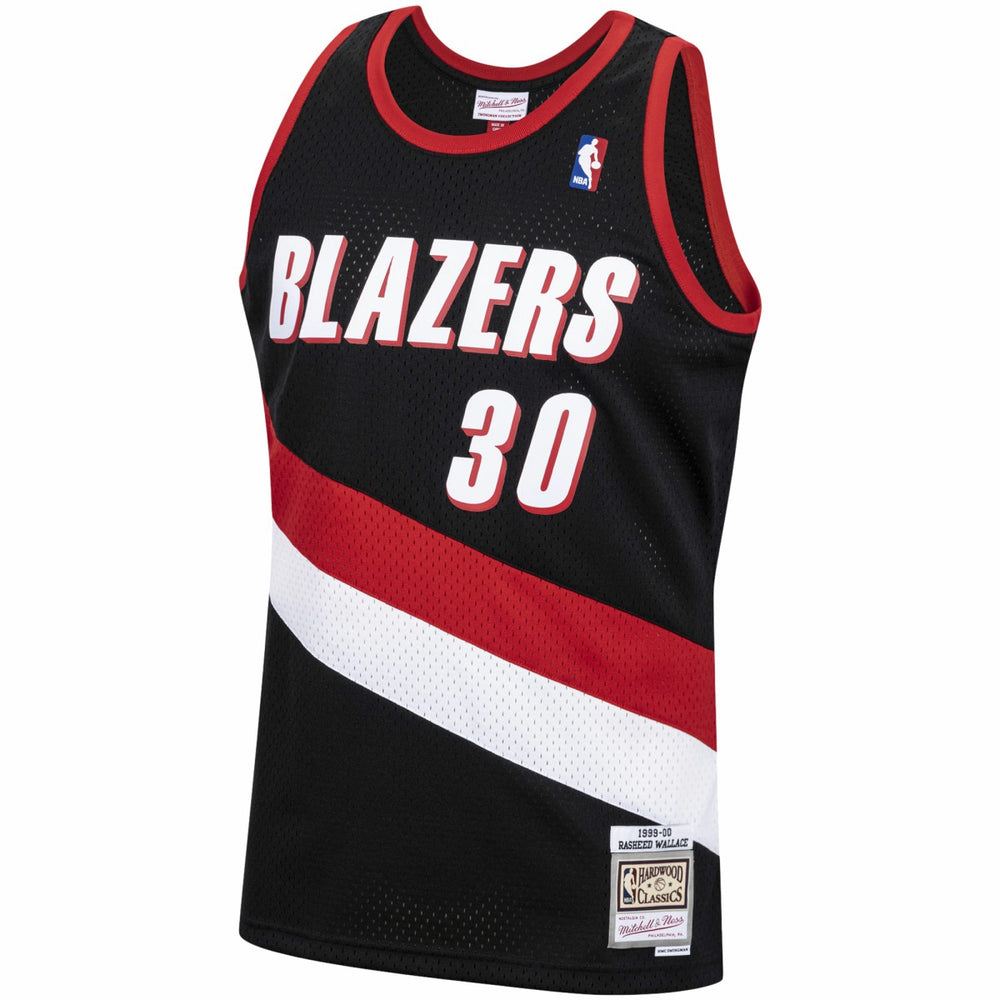 Mitchell & Ness Rasheed Wallace Portland Trail Blazers 1999/00 Hardwood Classics Swingman Jersey Black