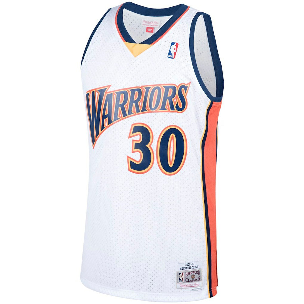 Mitchell & Ness Stephen Curry Golden State Warriors Hardwood Classics Swingman Jersey White