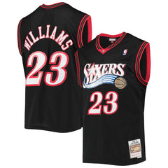 Mitchell & Ness Lou Williams Philadelphia 76ers 2005/06 Hardwood Classics Swingman Jersey Black