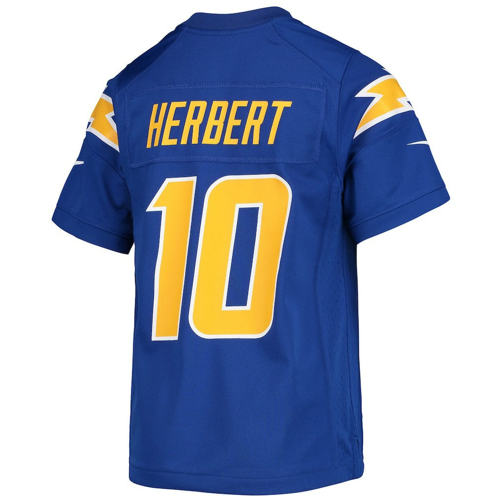 Justin Herbert Los Angeles Chargers Youth Game Jersey - Royal - Nike