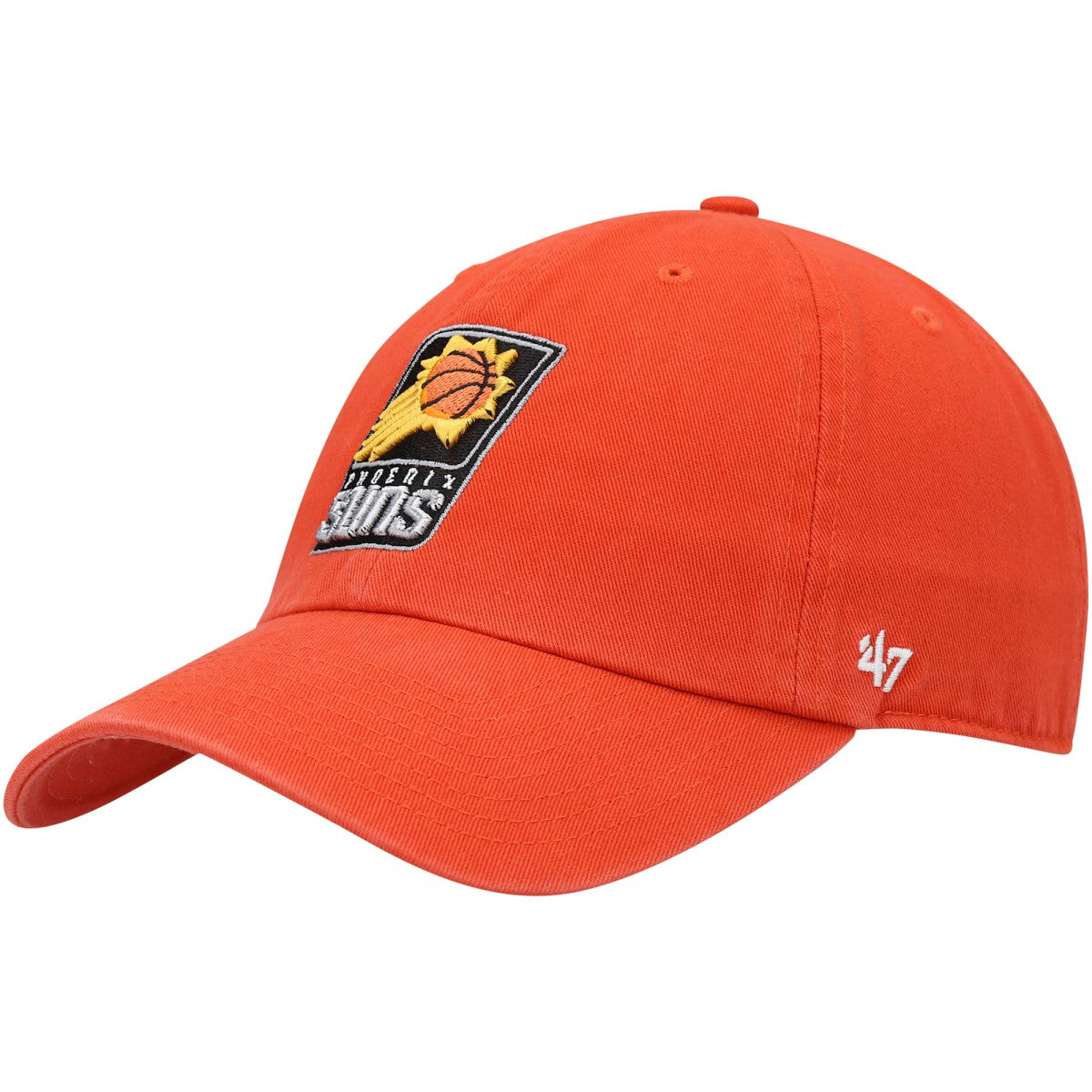 47 brand Phoenix Suns '47 Core Logo Clean Up Adjustable Hat Orange
