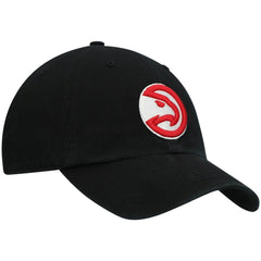 47 brand Atlanta Hawks '47 Core Logo Clean Up Adjustable Hat Black