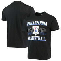 47 brand Philadelphia 76ers '47 City Edition Club T-Shirt Black