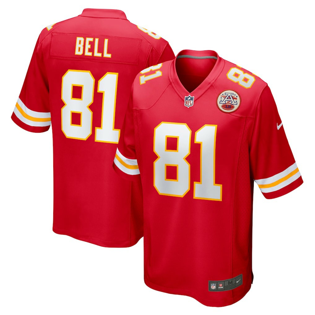 Blake Bell Kansas City Chiefs Game Player Jersey - Red - Nike
