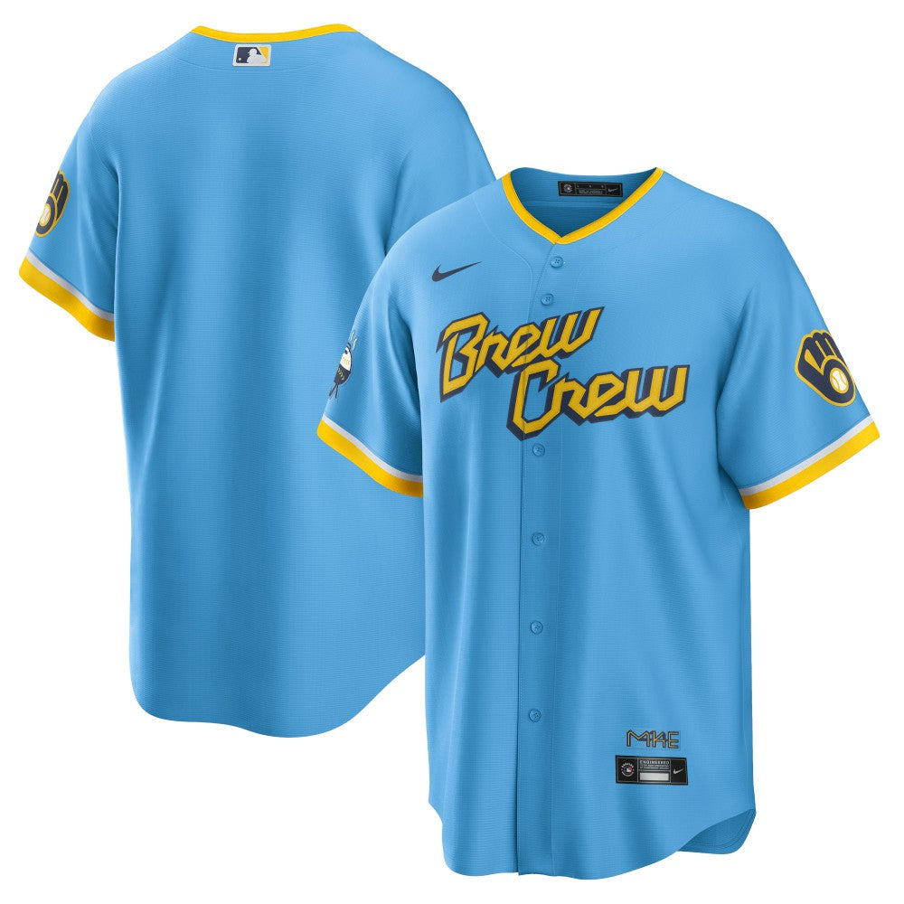 Milwaukee Brewers Nike City Connect Replica Team Jersey Online