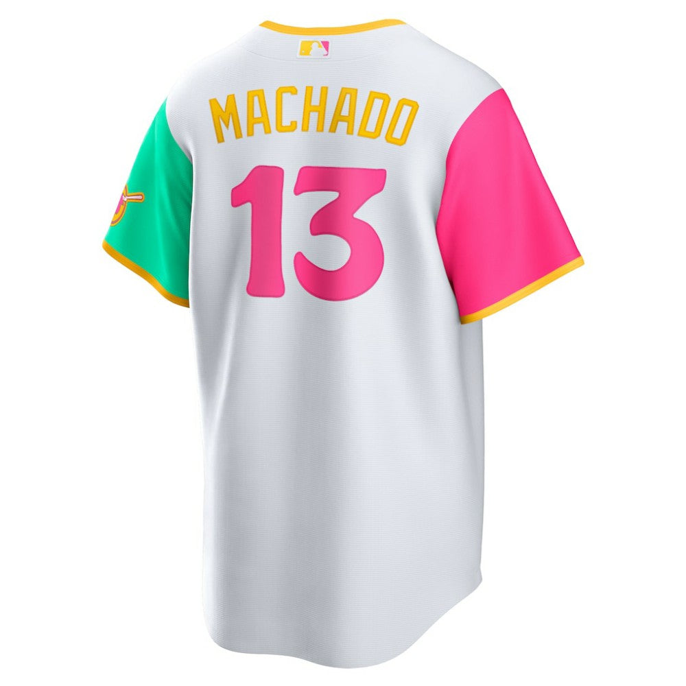 Manny Machado San Diego Padres Nike City Connect Replica Player Jersey Near Me