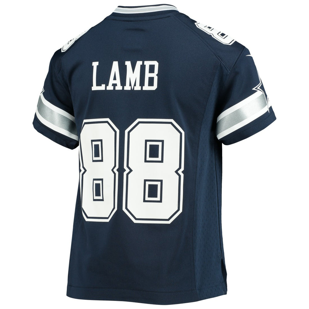 CeeDee Lamb Dallas Cowboys Youth Player Game Jersey - Navy - Nike