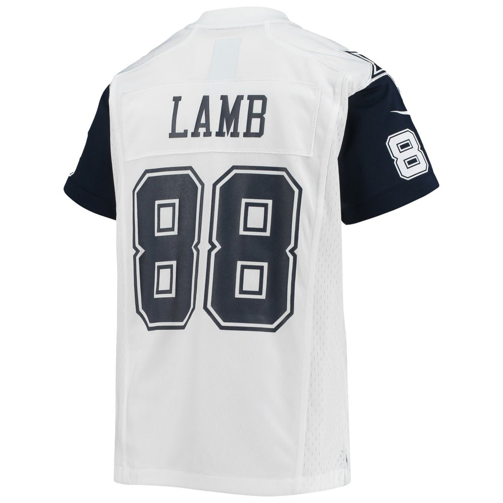 CeeDee Lamb Dallas Cowboys Youth Alternate Game Jersey - White - Nike