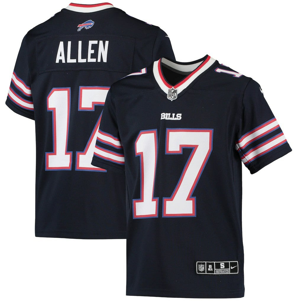 Josh Allen Buffalo Bills Youth Inverted Team Game Jersey - Navy - Nike