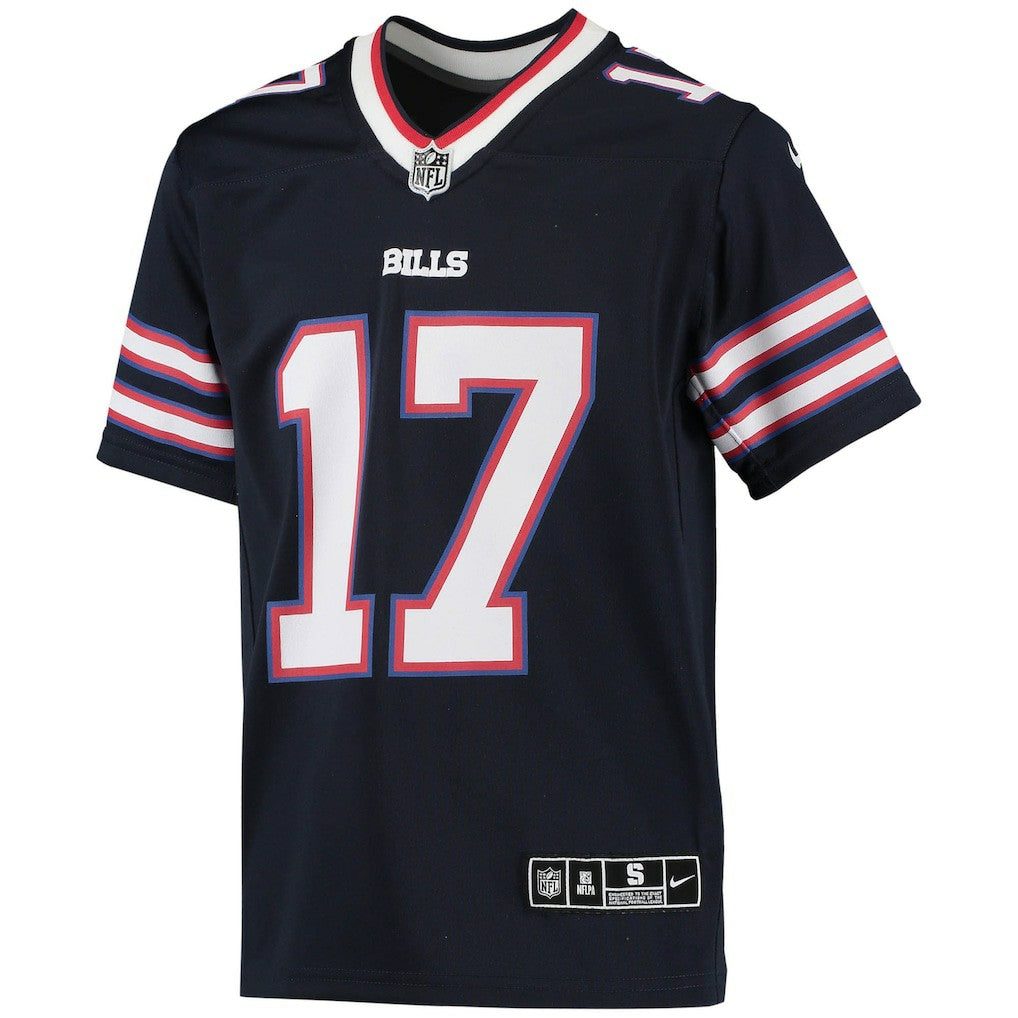 Josh Allen Buffalo Bills Youth Inverted Team Game Jersey - Navy - Nike