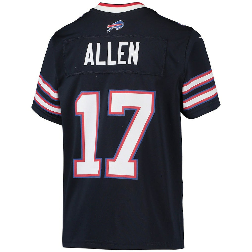 Josh Allen Buffalo Bills Youth Inverted Team Game Jersey - Navy - Nike