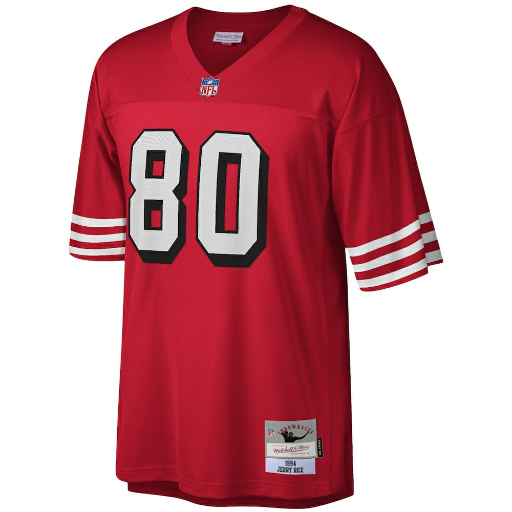 Jerry Rice San Francisco 49ers Legacy Replica Jersey - Scarlet - Mitchell & Ness