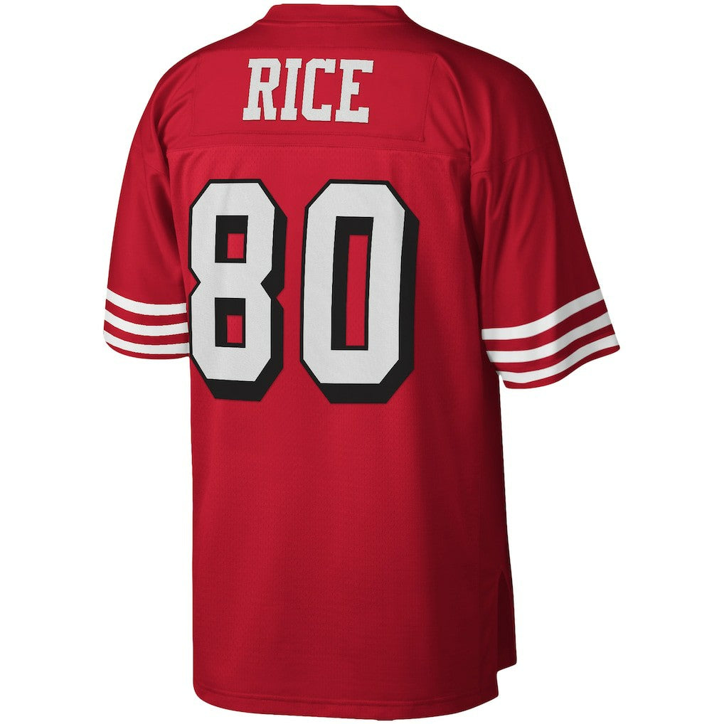 Jerry Rice San Francisco 49ers Legacy Replica Jersey - Scarlet - Mitchell & Ness