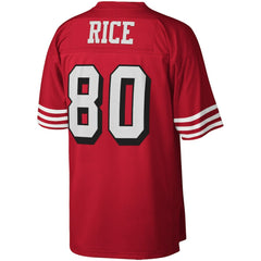Jerry Rice San Francisco 49ers Legacy Replica Jersey - Scarlet - Mitchell & Ness