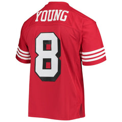 Steve Young San Francisco 49ers Legacy Replica Jersey - Scarlet - Mitchell & Ness
