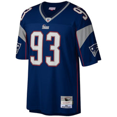 Richard Seymour New England Patriots Legacy Replica Jersey - Navy - Mitchell & Ness