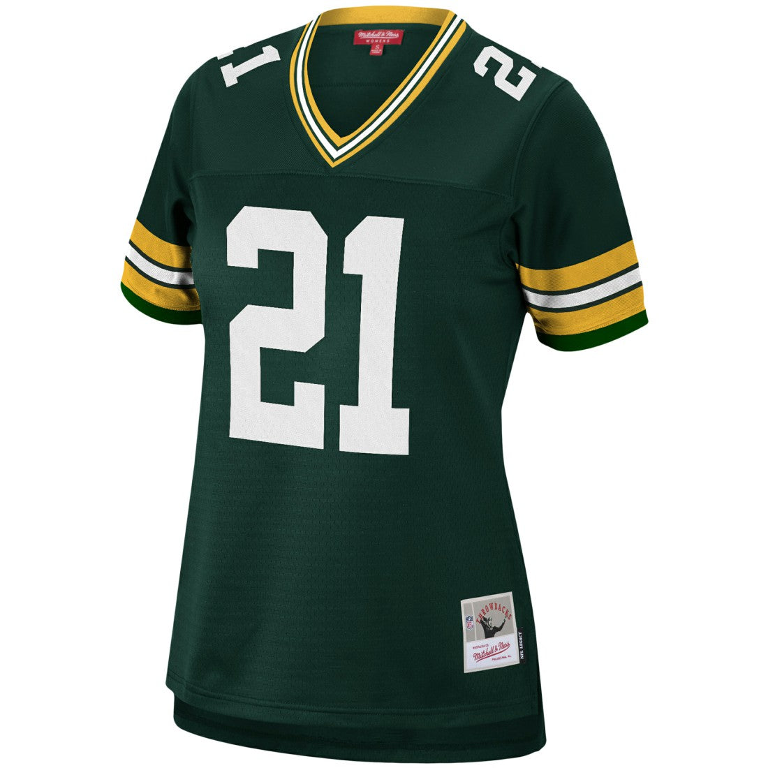 Charles Woodson Green Bay Packers Women's 2010 Legacy Replica Player Jersey - Green - Mitchell & Ness