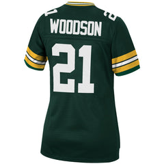 Charles Woodson Green Bay Packers Women's 2010 Legacy Replica Player Jersey - Green - Mitchell & Ness