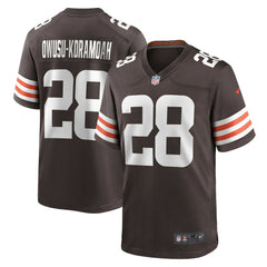 Jeremiah Owusu-Koramoah Cleveland Browns Game Player Jersey - Brown - Nike