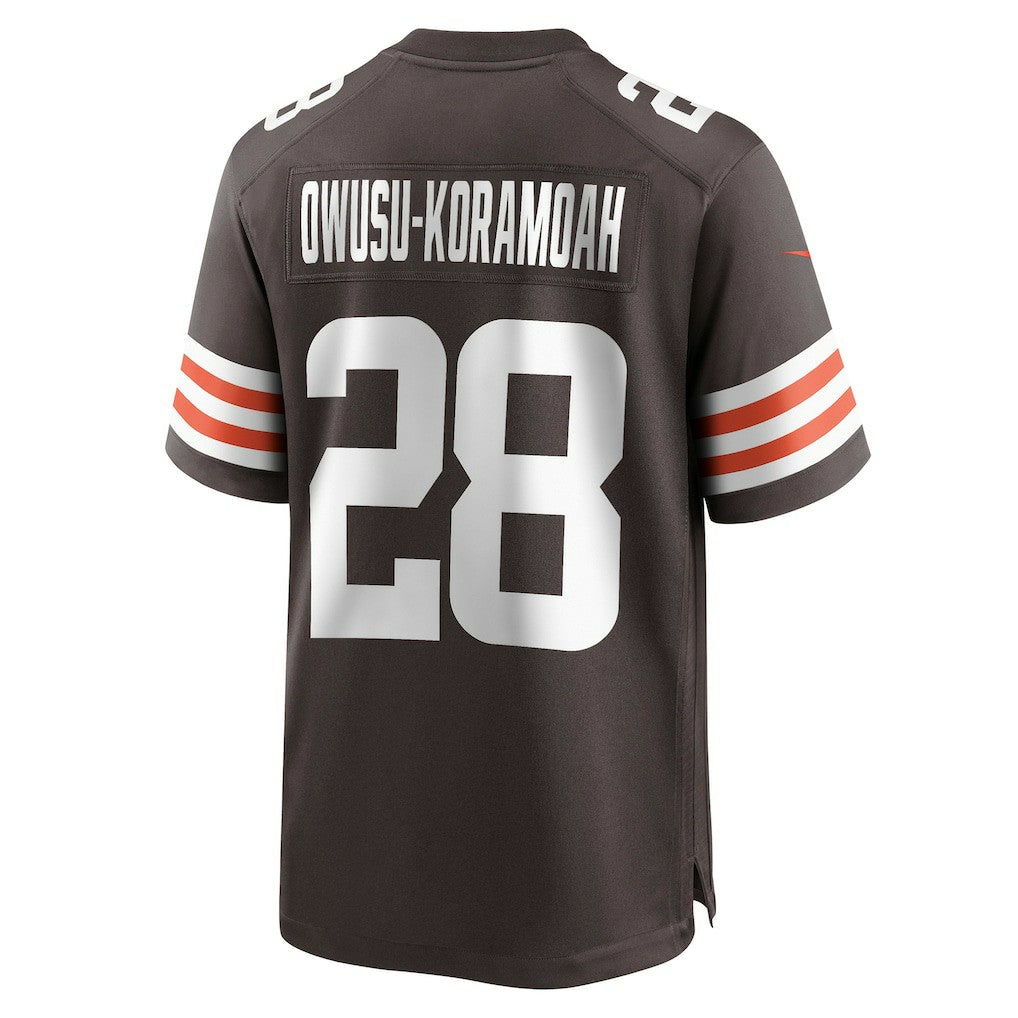 Jeremiah Owusu-Koramoah Cleveland Browns Game Player Jersey - Brown - Nike