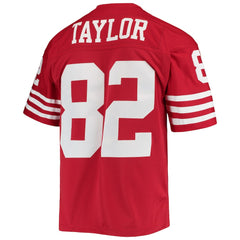 John Taylor San Francisco 49ers Legacy Replica Jersey - Scarlet - Mitchell & Ness