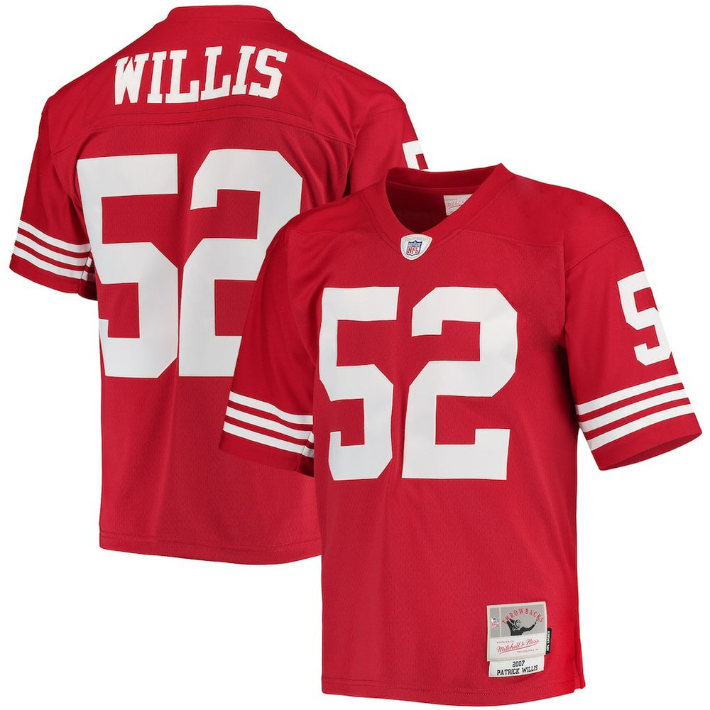 Patrick Willis San Francisco 49ers Legacy Replica Jersey - Scarlet - Mitchell & Ness