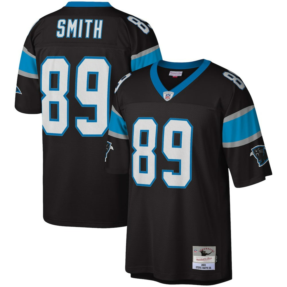 Steve Smith Carolina Panthers Legacy Replica Jersey - Black - Mitchell & Ness