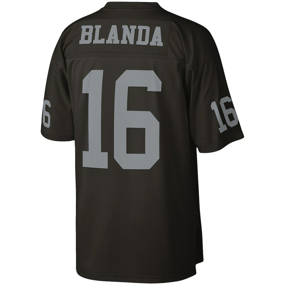 George Blanda Las Vegas Raiders Legacy Replica Jersey - Black - Mitchell & Ness