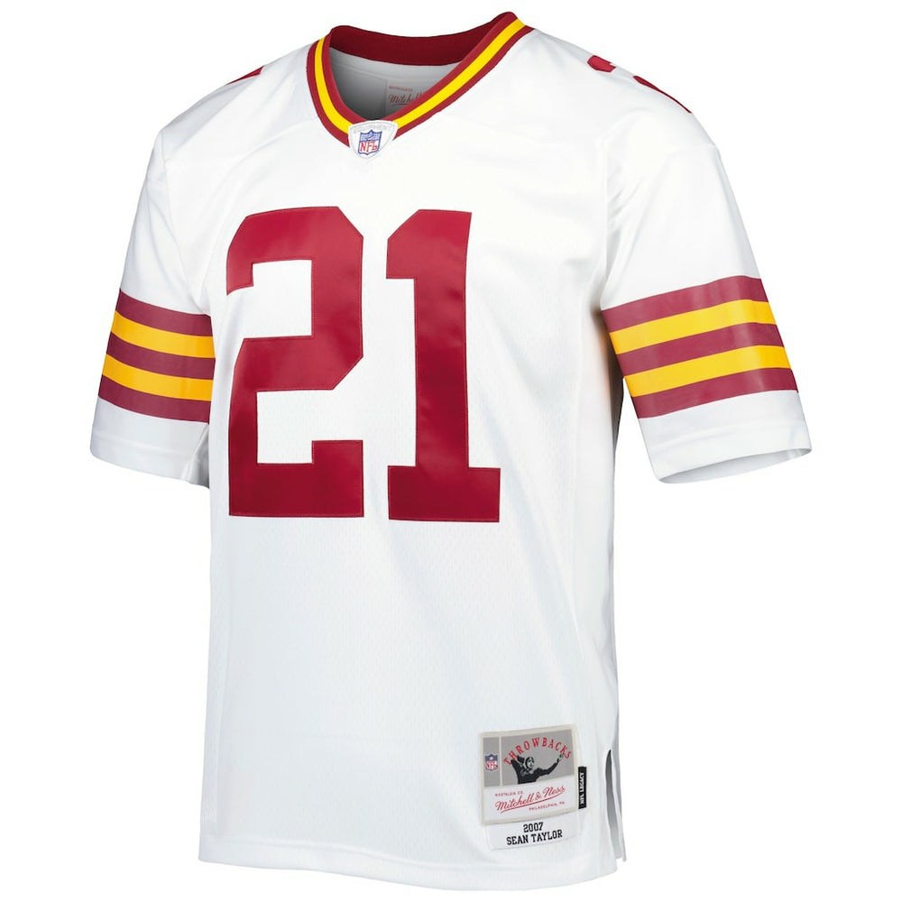 Sean Taylor Washington Football Team Legacy Replica Jersey - White - Mitchell & Ness