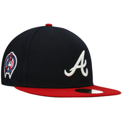 Atlanta Braves New Era 9/11 Memorial Side Patch 59FIFTY Fitted Hat Outlet