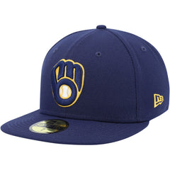 Milwaukee Brewers New Era 9/11 Memorial Side Patch 59FIFTY Fitted Hat for sale