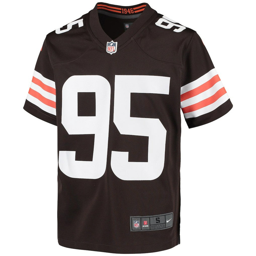 Myles Garrett Cleveland Browns Youth Game Jersey - Brown - Nike