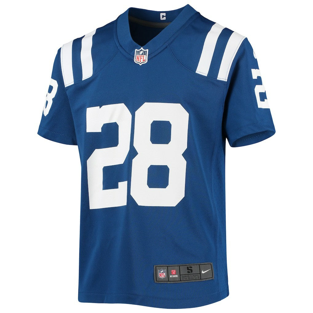Jonathan Taylor Indianapolis Colts Youth Game Jersey - Royal - Nike