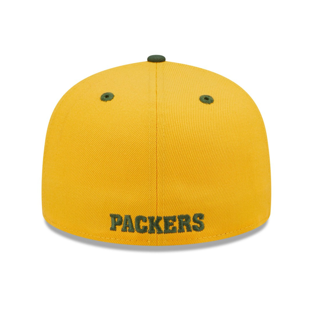Green Bay Packers New Era Flipside 2Tone 59FIFTY Fitted Hat - Gold/Green - NFL