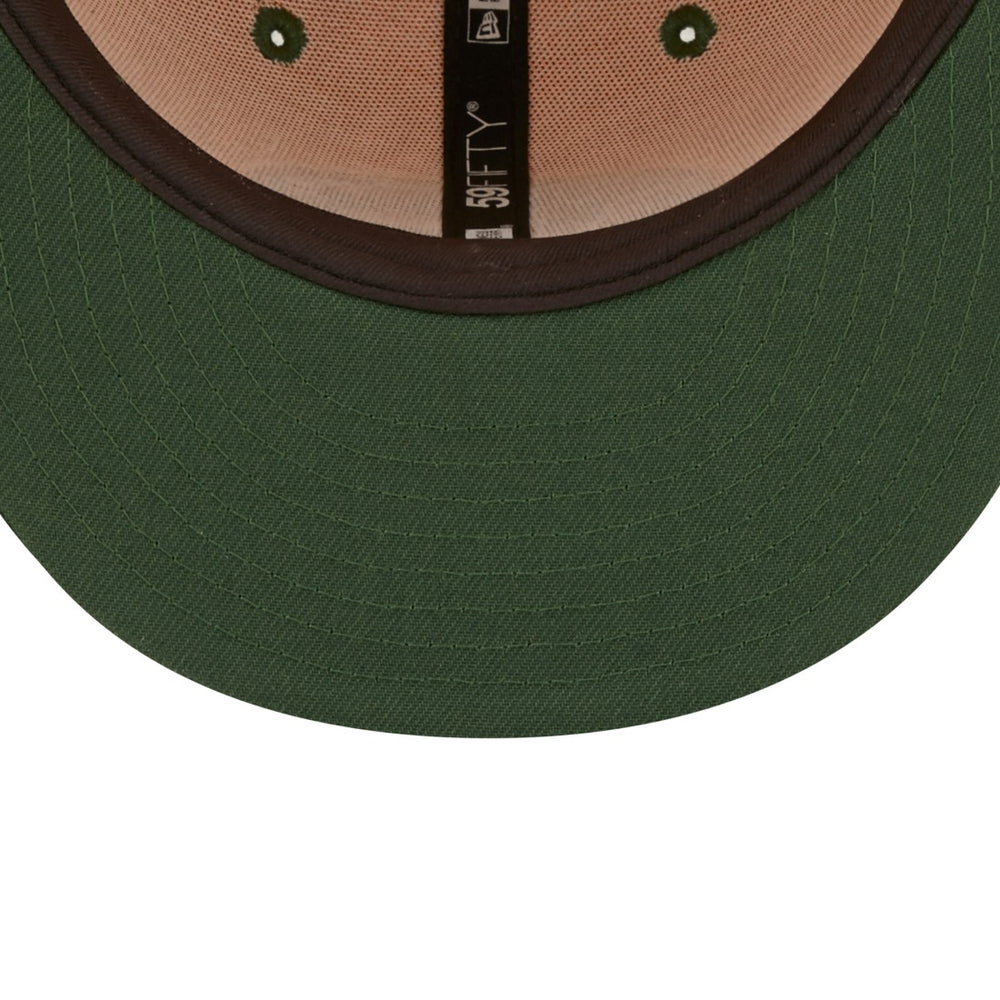 Green Bay Packers New Era Flipside 2Tone 59FIFTY Fitted Hat - Gold/Green - NFL