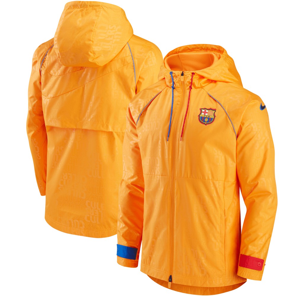 Nike - Barcelona All-Weather Full-Zip Jacket - Orange