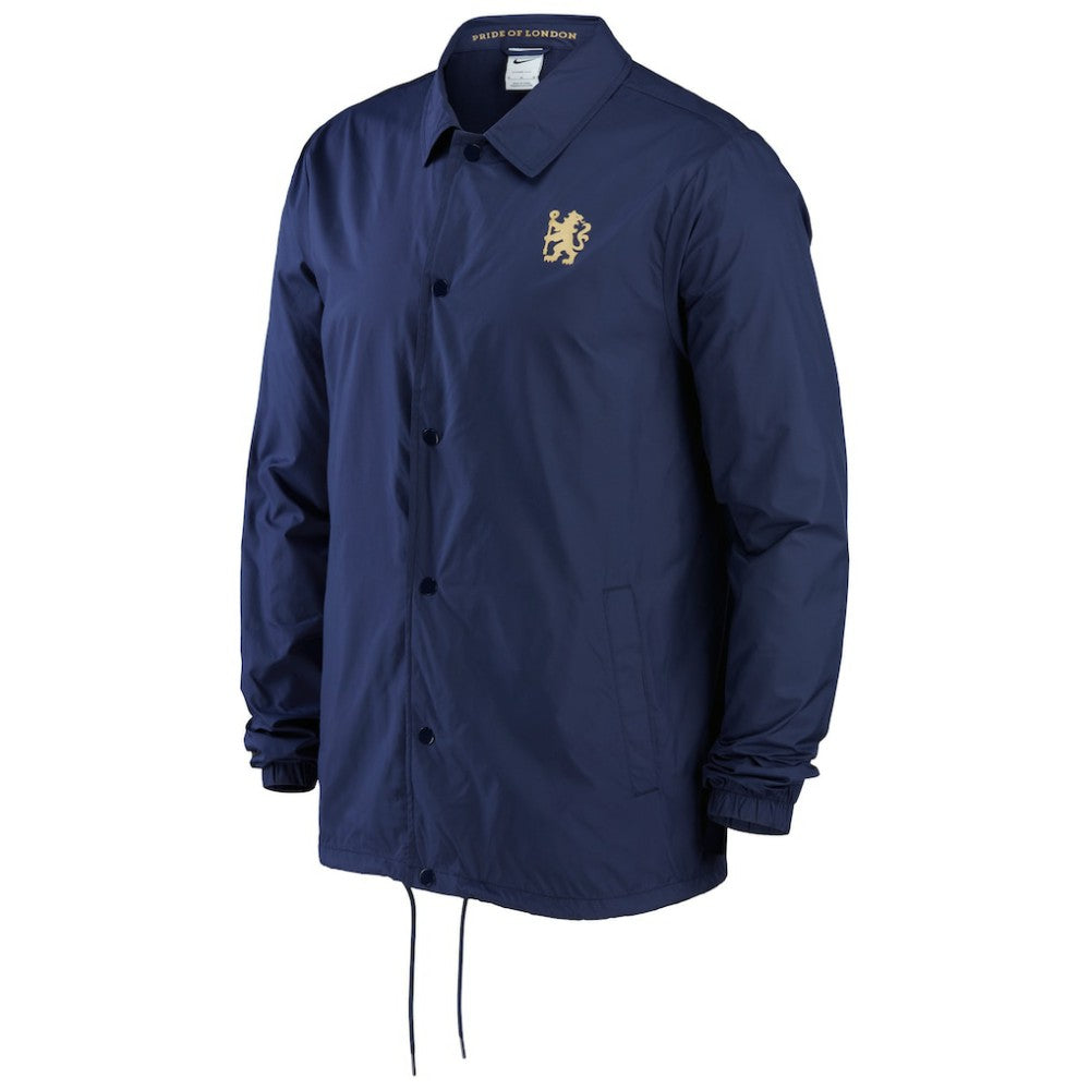 Nike - Chelsea Coach Performance Full-Snap Jacket - Navy