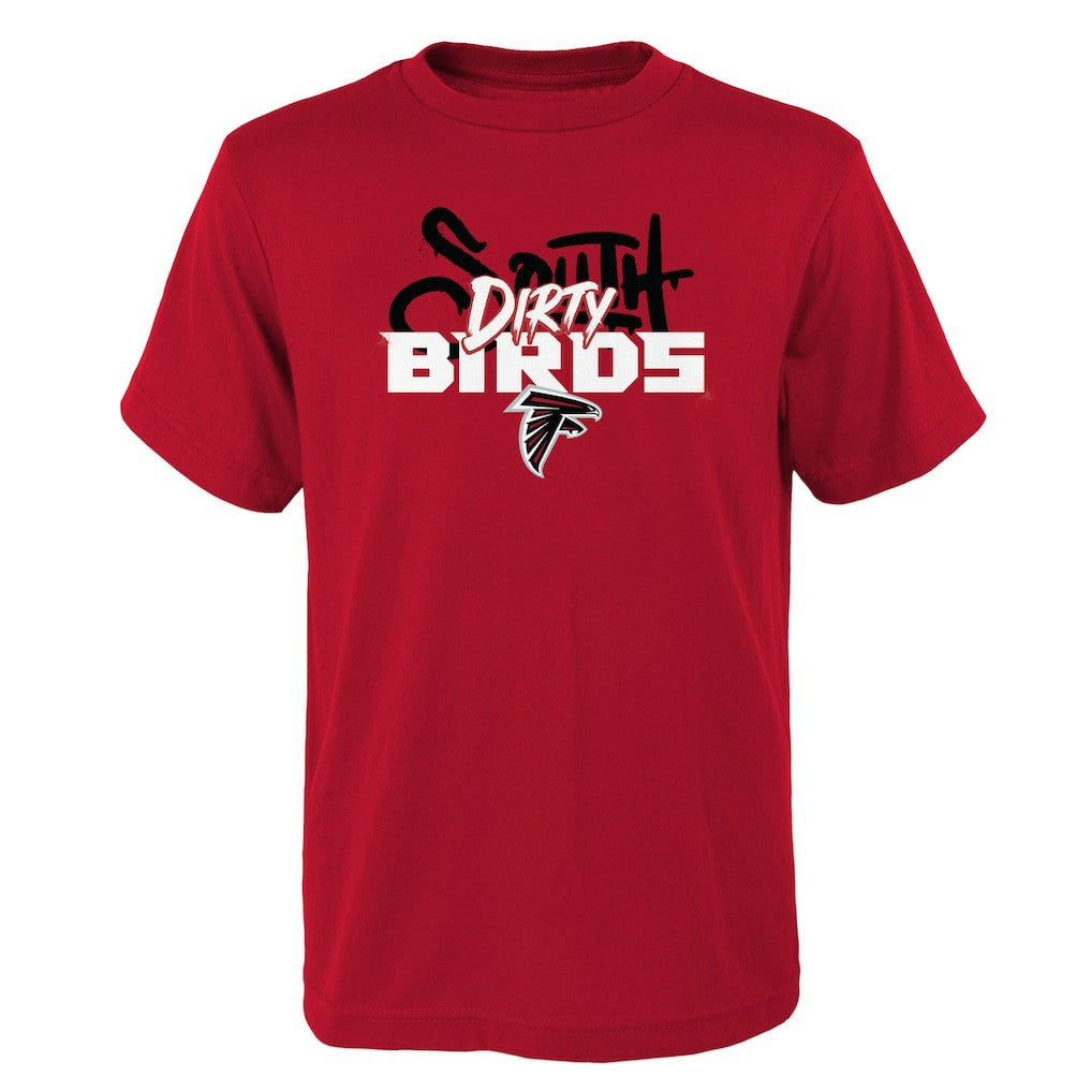 Atlanta Falcons Youth Dirty Birds T-Shirt - Red - NFL