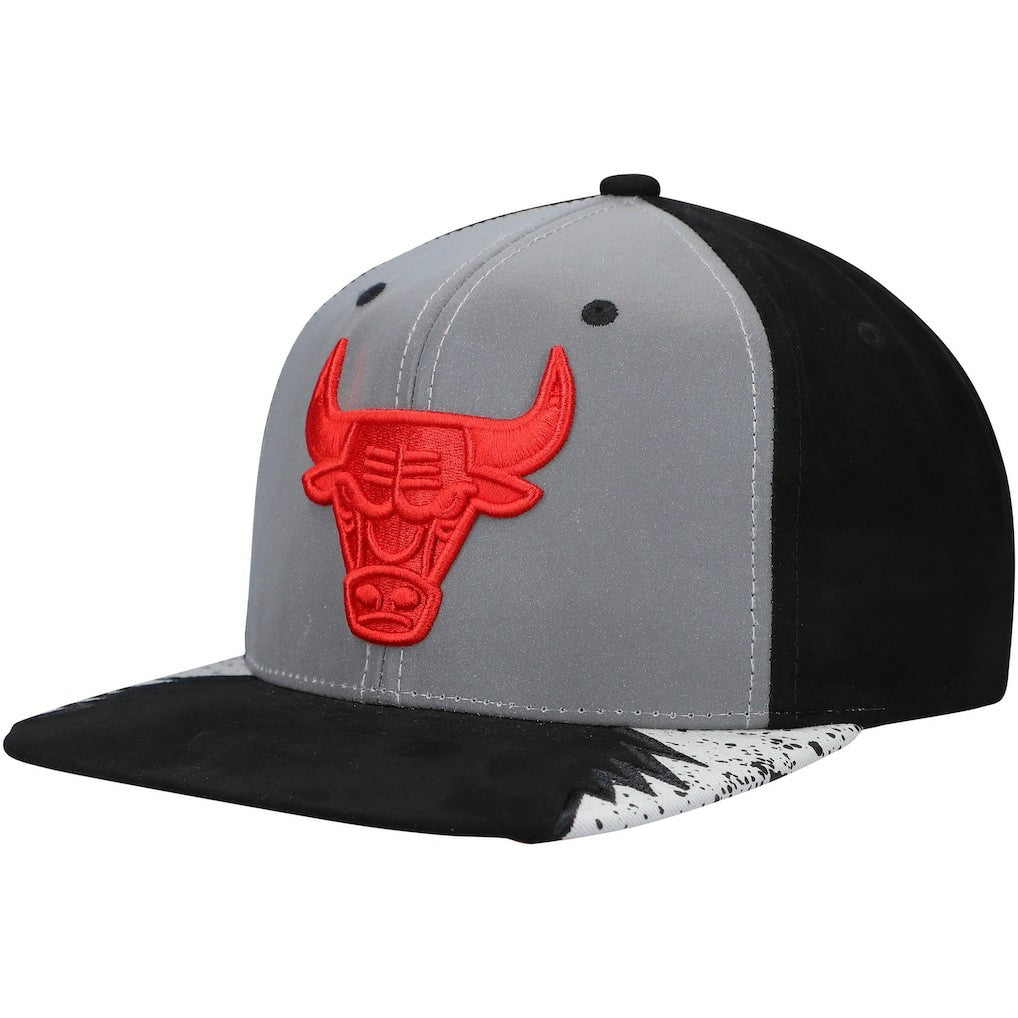 Mitchell & Ness Chicago Bulls Day 5 Snapback Hat Silver/Gray