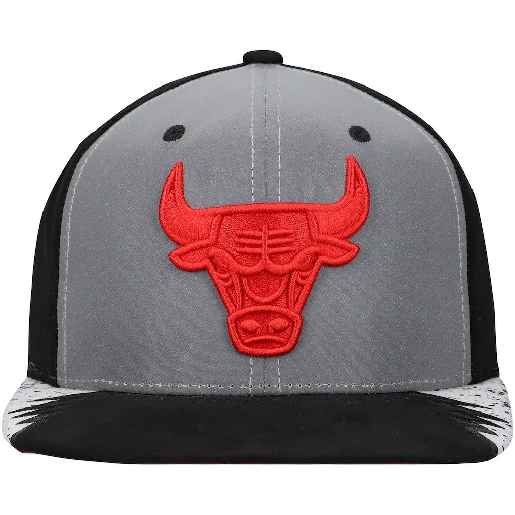 Mitchell & Ness Chicago Bulls Day 5 Snapback Hat Silver/Gray