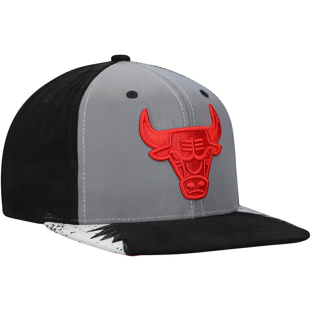 Mitchell & Ness Chicago Bulls Day 5 Snapback Hat Silver/Gray