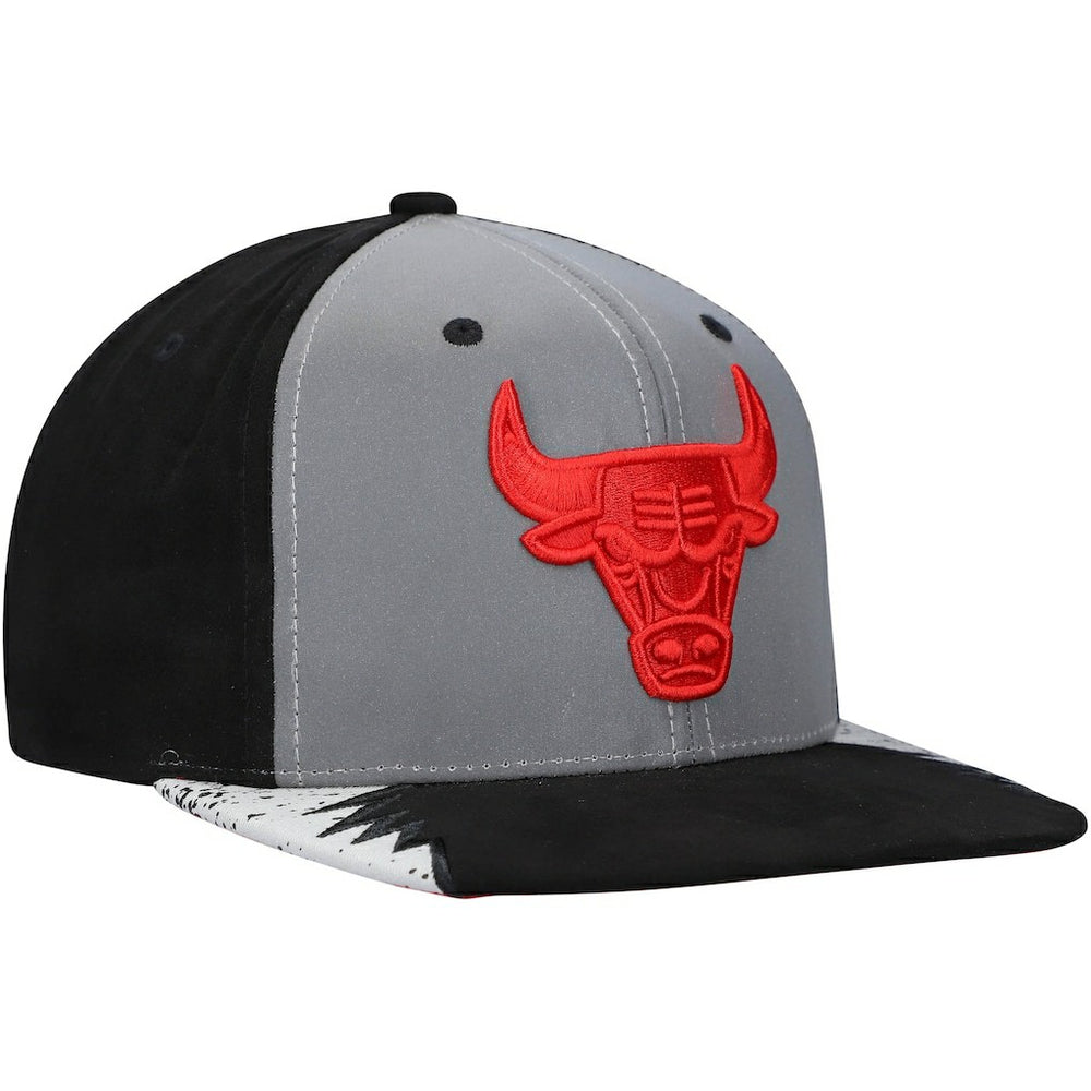 Mitchell & Ness Chicago Bulls Day 5 Snapback Hat Silver/Gray