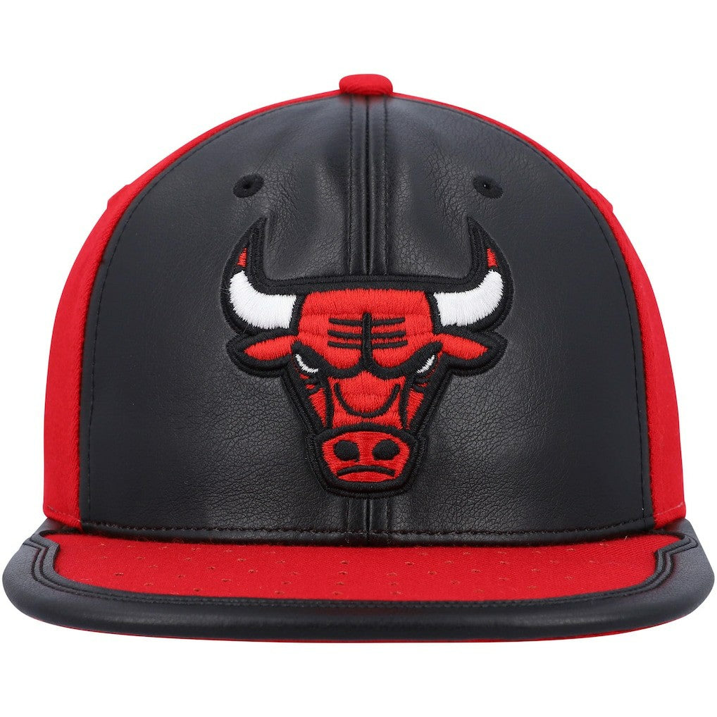 Mitchell & Ness Chicago Bulls Day One Snapback Hat Black/Red