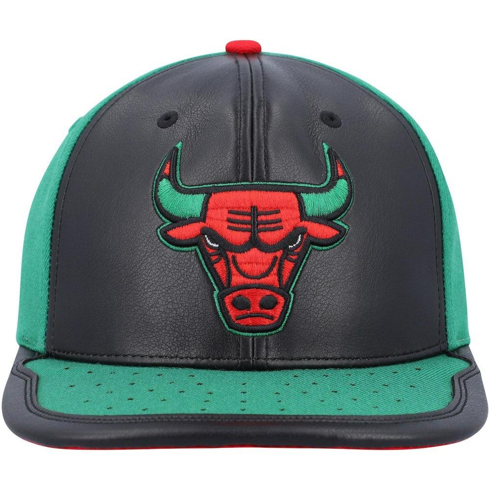 Mitchell & Ness Chicago Bulls Day One Snapback Hat Black/Green