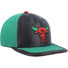 Mitchell & Ness Chicago Bulls Day One Snapback Hat Black/Green