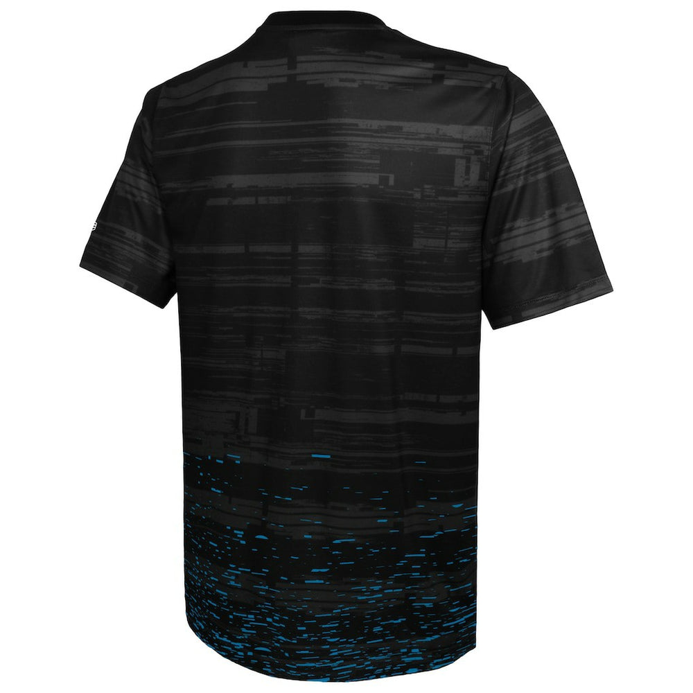 Carolina Panthers New Era Combine Authentic Sweep T-Shirt - Black - NFL